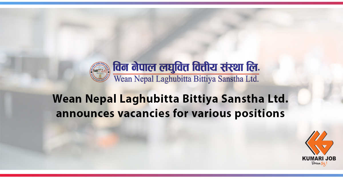 Wean Nepal Laghubitta Bittiya Sanstha Ltd.